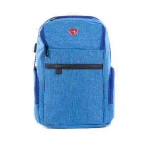 Mochila Porta Laptop 15” TR-BP2023-2 con Puerto USB Azul