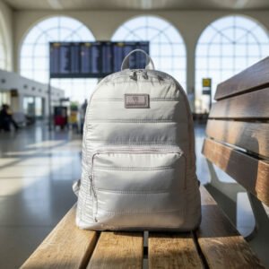 MOCHILA CASUAL URBANA  SC009 PLATA