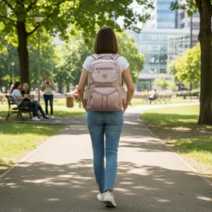 MOCHILA CASUAL TR-SCK034 SATINADO SATINADA