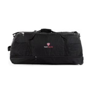 Maleta de Viaje Enrollable Travel Republic TR-FOL04BK33 | Duffel Bag con 3 Ruedas
